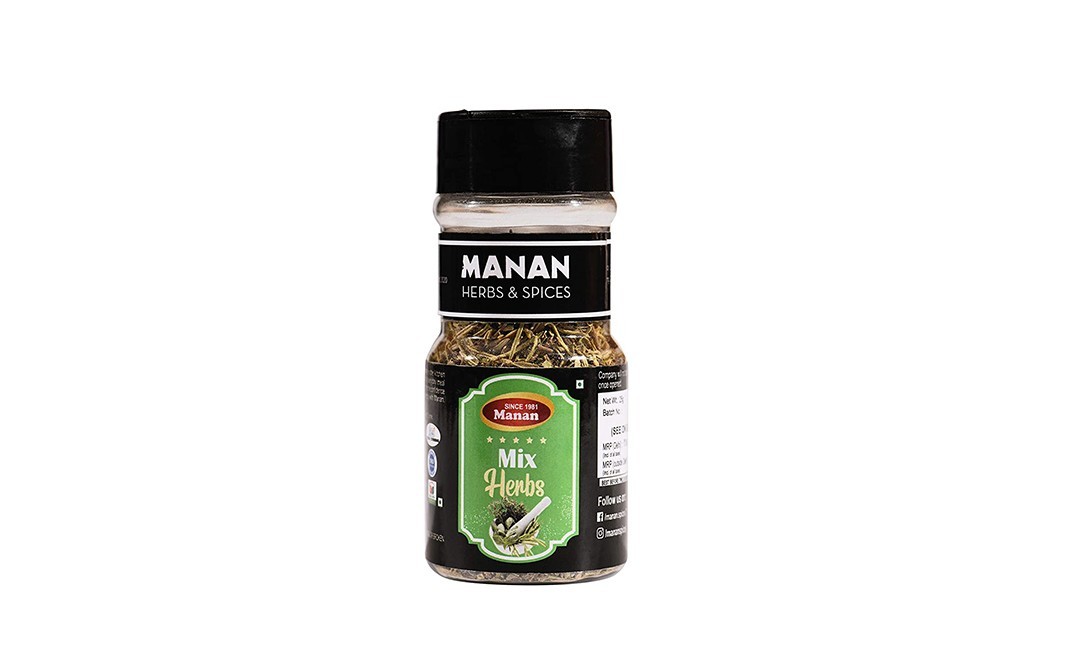 Manan Mix Herbs    Plastic Bottle  25 grams